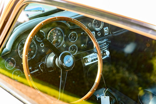Aston Martin DB5 interieur
