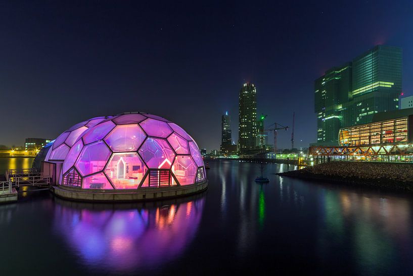 Flottant Pavilion Rotterdam par Peter Bolman