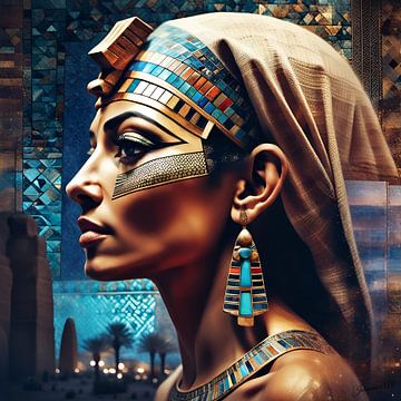 Art Fusion - Egyptisch van Johanna's Art