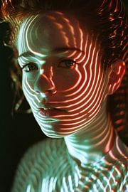 Frauenporträt von Poster Art Shop