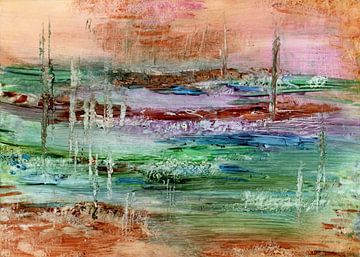 Verlassen- einsame Landschaft von Claudia Gründler