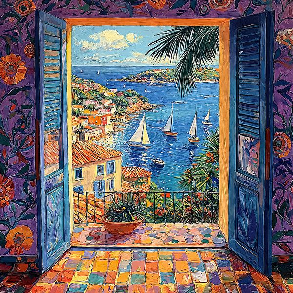 Henri Matisse inspiriert Open Window von Niklas Maximilian