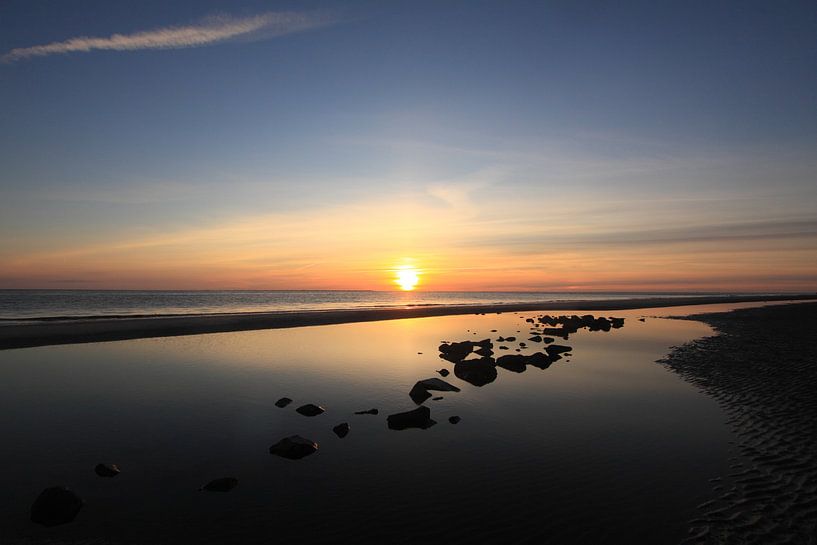 Ameland/Zonsondergang  by Rinnie Wijnstra (FotoAmeland )