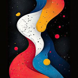 Cosmic Color Burst by Jaudat Efendi