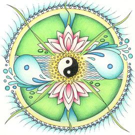 Mandala-Waage von Rianne Brugmans van Breugel