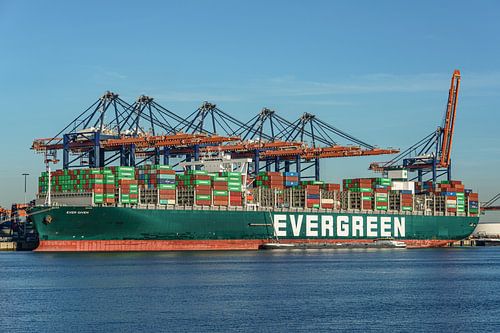 Containerschiff Ever Given von Evergreen. von Jaap van den Berg