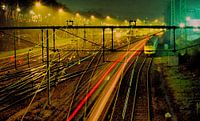 Spoorweg in Arnhem van Ronald Wilfred Jansen thumbnail