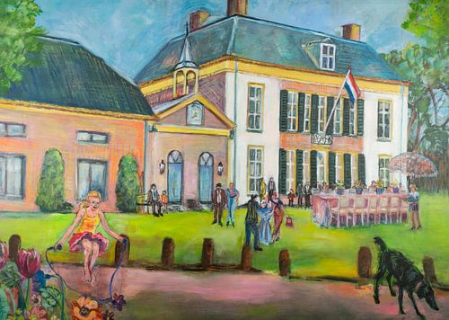 Schilderij van Huis Brakel