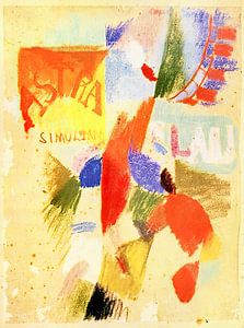 Study für Mannschaft von Cardiff von Robert Delaunay
