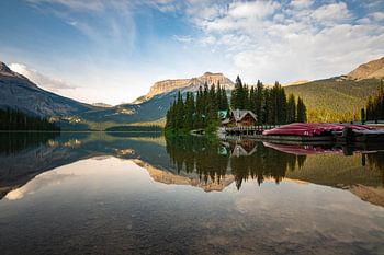 Soirée au Lac d'Emeraude