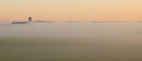 Zierikzee in the morning fog by Jan Jongejan thumbnail