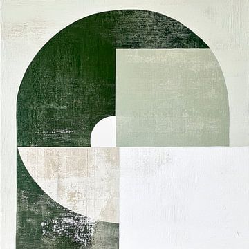 Geometrische compositie van Poster Art Shop