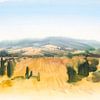 Toskanische Landschaft von Achim Prill