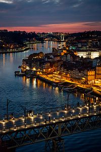 Luis 1 Brücke in Porto - stehend von Ellis Peeters