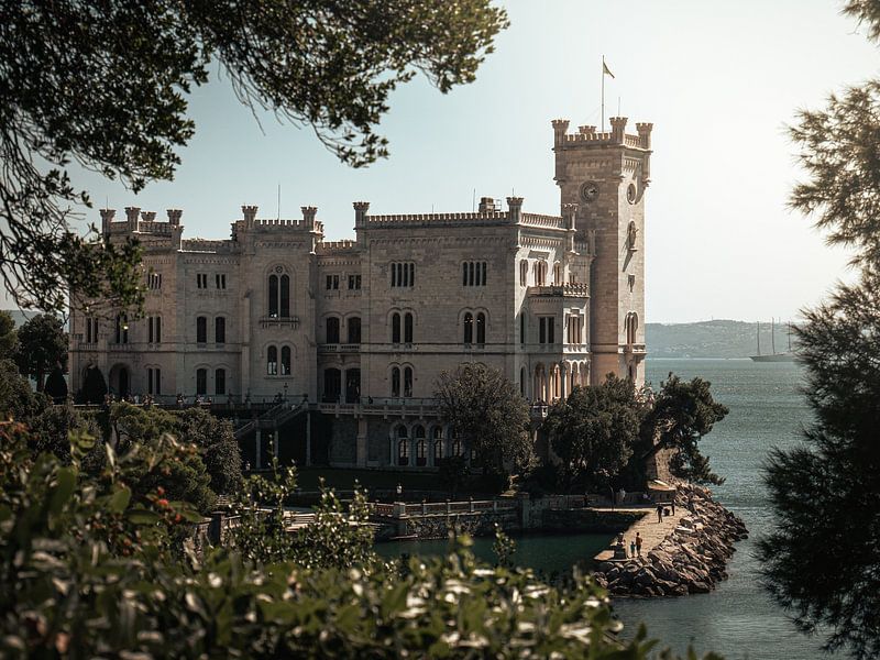 Castello di Miramare, Trieste by Tobias Wartenberg