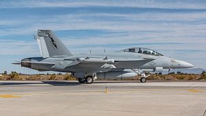 Boeing EA-18G Growler der U.S. Navy auf der NAS Fallon.