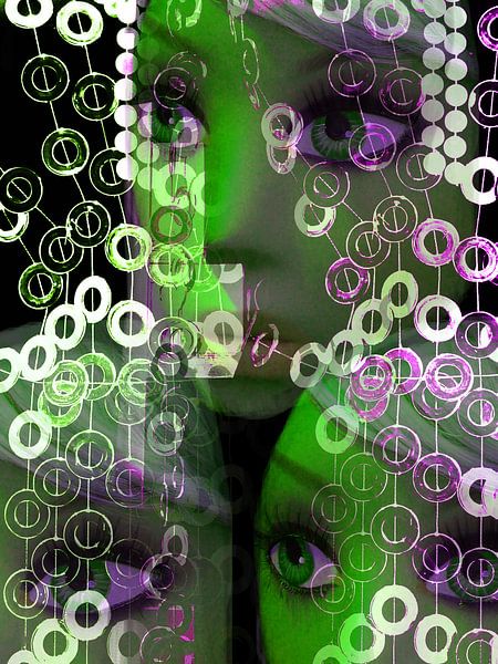 Green eyes by Gabi Hampe