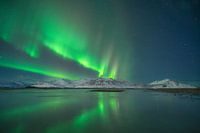 Die Nordlichter im winterlichen Island