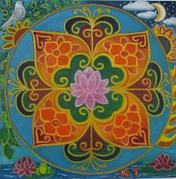 Feng shui mandala.