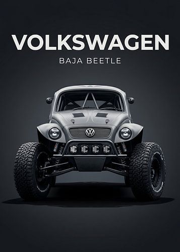 Volkswagen Baja Beetle Offroad-Rennwagen – Vorderansicht