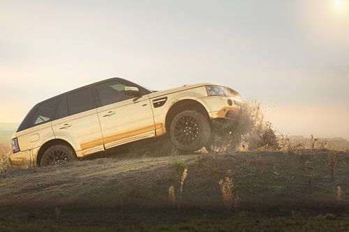 gouden range rover