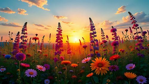 De schoonheid van de weide