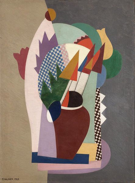 Bouquet of flowers, Georges VALMIER, 1923 by Atelier Liesjes
