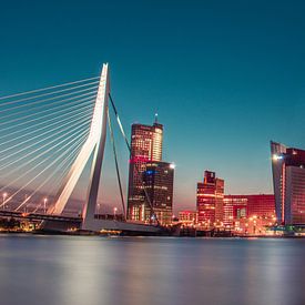 Rotterdam Skyline sur Ivor Baak