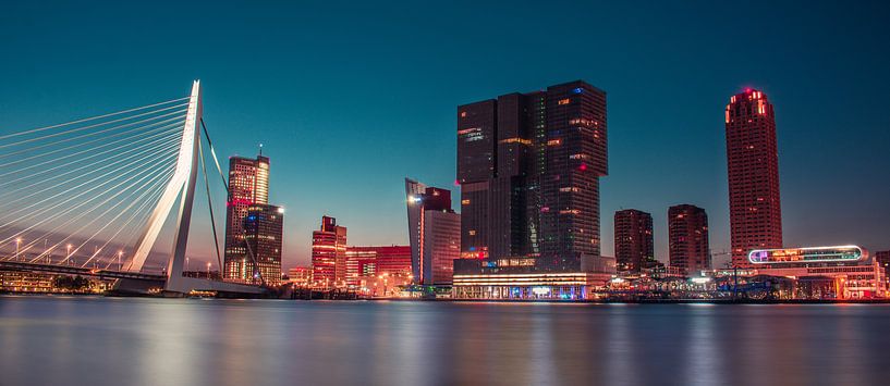 Rotterdam Skyline by Ivor Baak