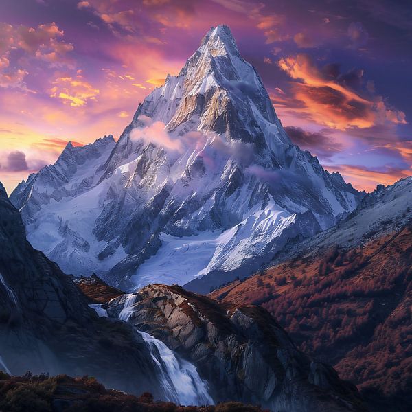 Mystik am Bergkamm von fernlichtsicht