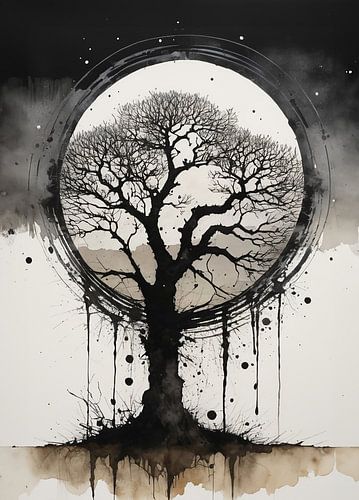 Tree in a circle