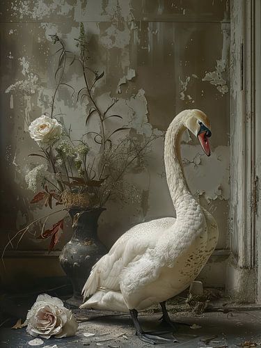 Melancholische Schoonheid: Zwaan en Vergane Glorie