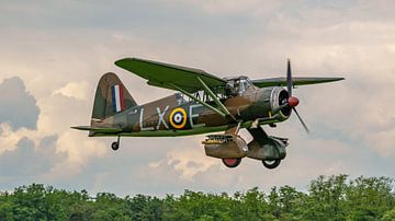 Landende Westland Lysander. van Jaap van den Berg