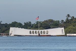 USS Arizona-Denkmal in Pearl Harbor.