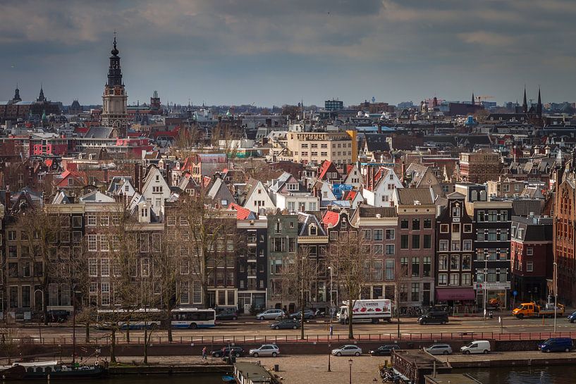 Amsterdam vanuit de lucht van Hamperium Photography