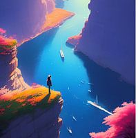 Canyon met rivier 1