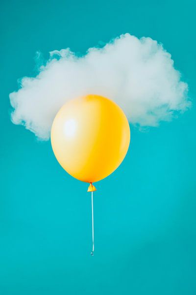 Balloon and cloud by Poster Art Shop