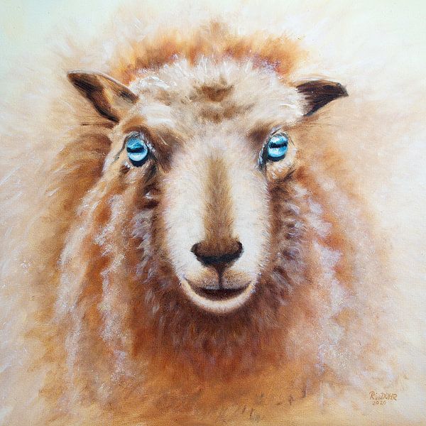 Moutons par Renate Dohr