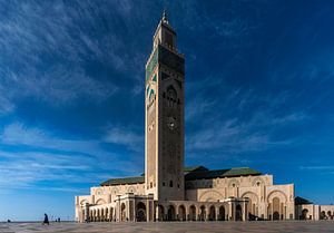 Hassan II Moskee in Casablanca van Rene Siebring