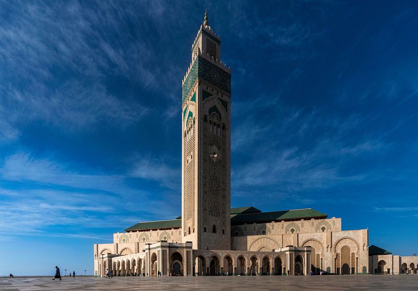 Hassan II Mosque in Casablanca by Rene Siebring