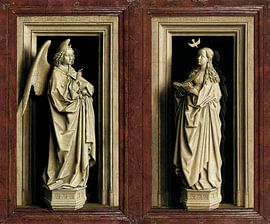 Das Verkündigungsdiptychon, Jan van Eyck