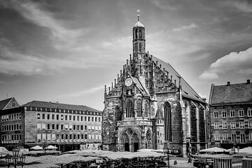 NÜRNBERG Frauenkirche & Hauptmarkt  von Melanie Viola