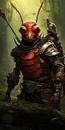 Strong and powerful Warrior Ant in fantasy style by Art Bizarre thumbnail