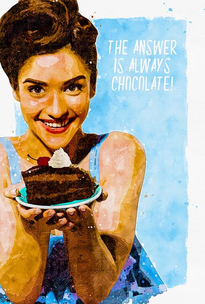 Chocolade Cake van Sharon Harthoorn