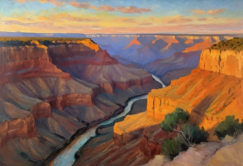 Grand-Canyon-Landschaft von MIROKKU