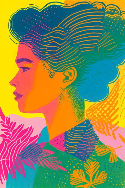 Mrs. Colorful by Harry Hadders Design