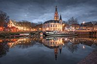 Haven Breda in avondlicht