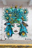 Straßenkunst Panama-Stadt