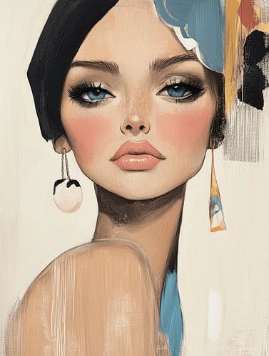 Twee verschillende oorbellen