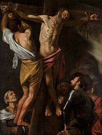 Caravaggio – Die Kreuzigung des Heiligen Andreas (um 1607) von Timeless Artworks
